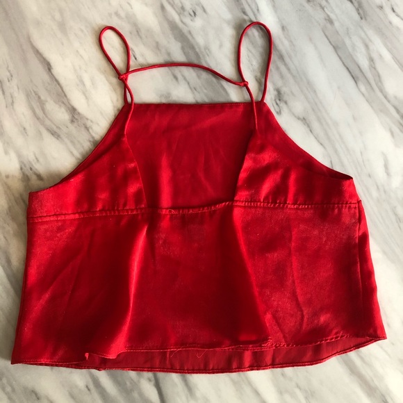 SOLD Forever 21 90s Style Red Tank - Picture 5 of 5